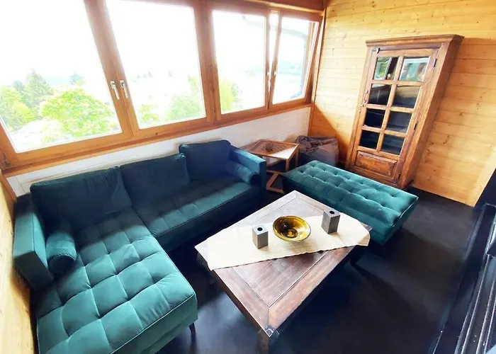 アパート Penthouse Mitten Im Bayerischen Wald +netflix +aussicht = Super Cozy ザンクト・エングルマール