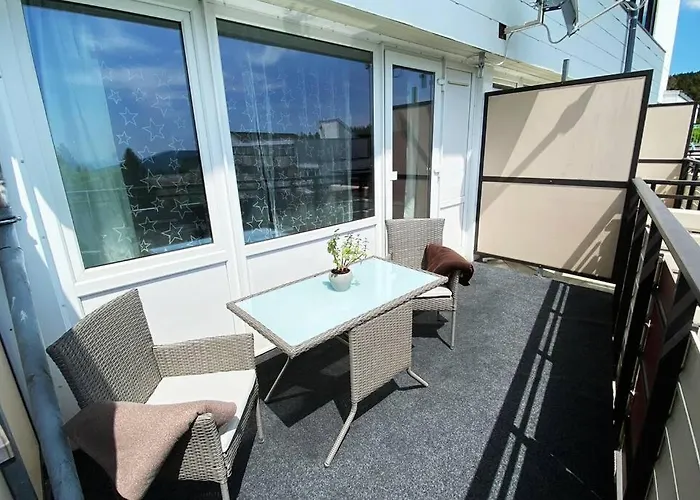 アパート Penthouse Mitten Im Bayerischen Wald +netflix +aussicht = Super Cozy